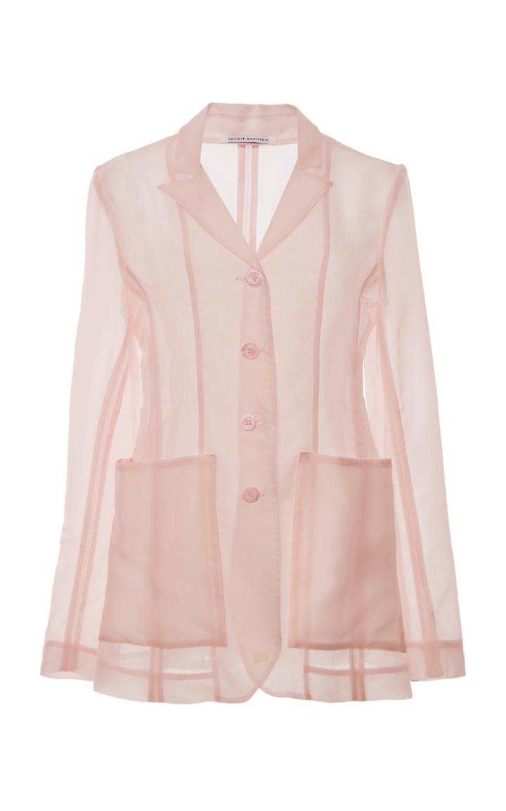 Moda Operandi Cecilie Bahnsen Lovina Silk Blazer