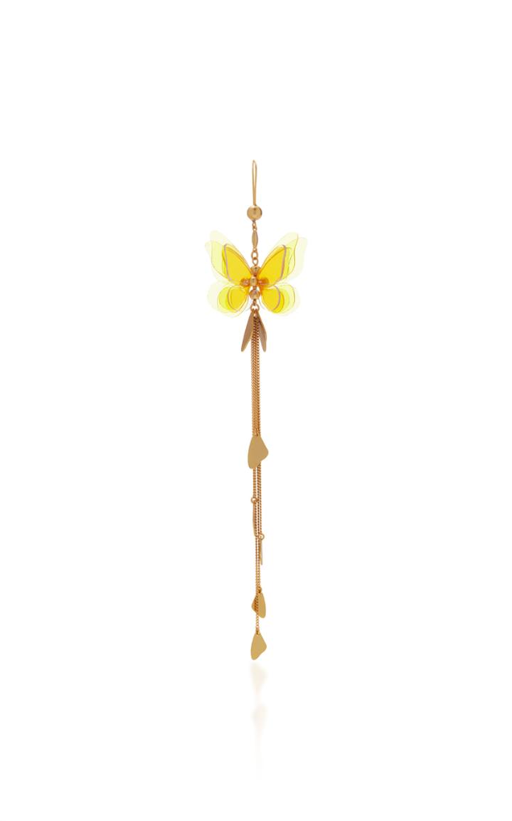 Zimmermann Butterfly Gold-plated Resin Earring