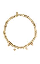 Moda Operandi Lauren Rubinski 14k Yellow Gold Lucky Gold Links Necklace