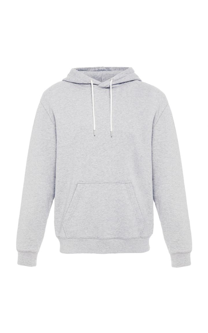 Frame Denim Classic Fit Grey Hooded Sweatshirt