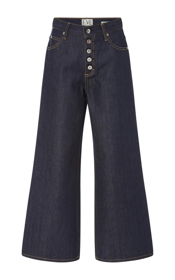Eve Denim Charlotte High-rise Wide-leg Jeans