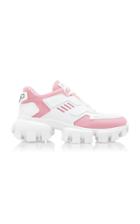 Prada Two-tone Maglia Tech Sneakers