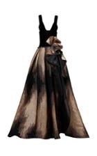 Moda Operandi Raisa Vanessa Pleated Taffeta Gown