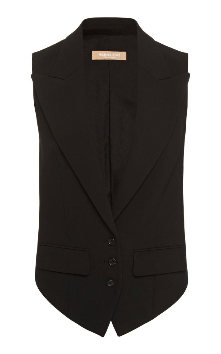 Michael Kors Collection Three Button Vest