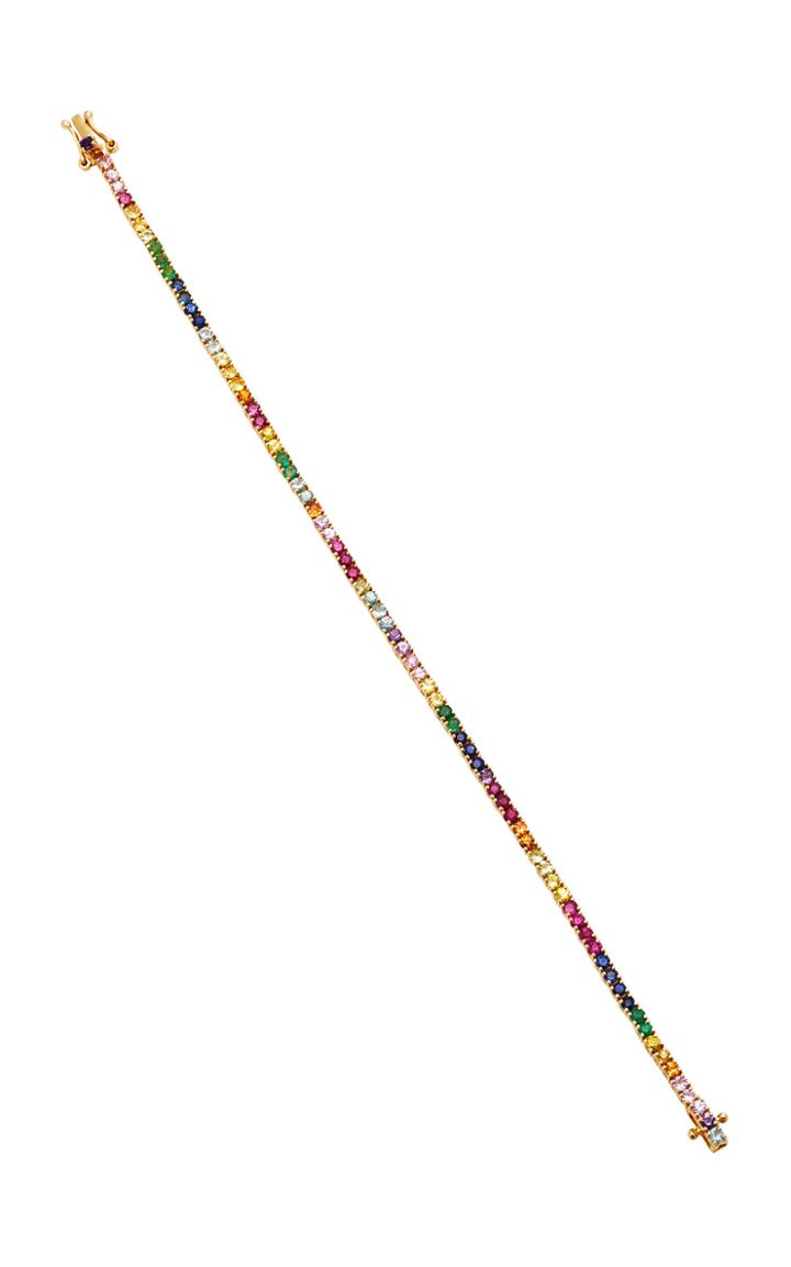 The Last Line Perfect Rainbow Tennis Bracelet