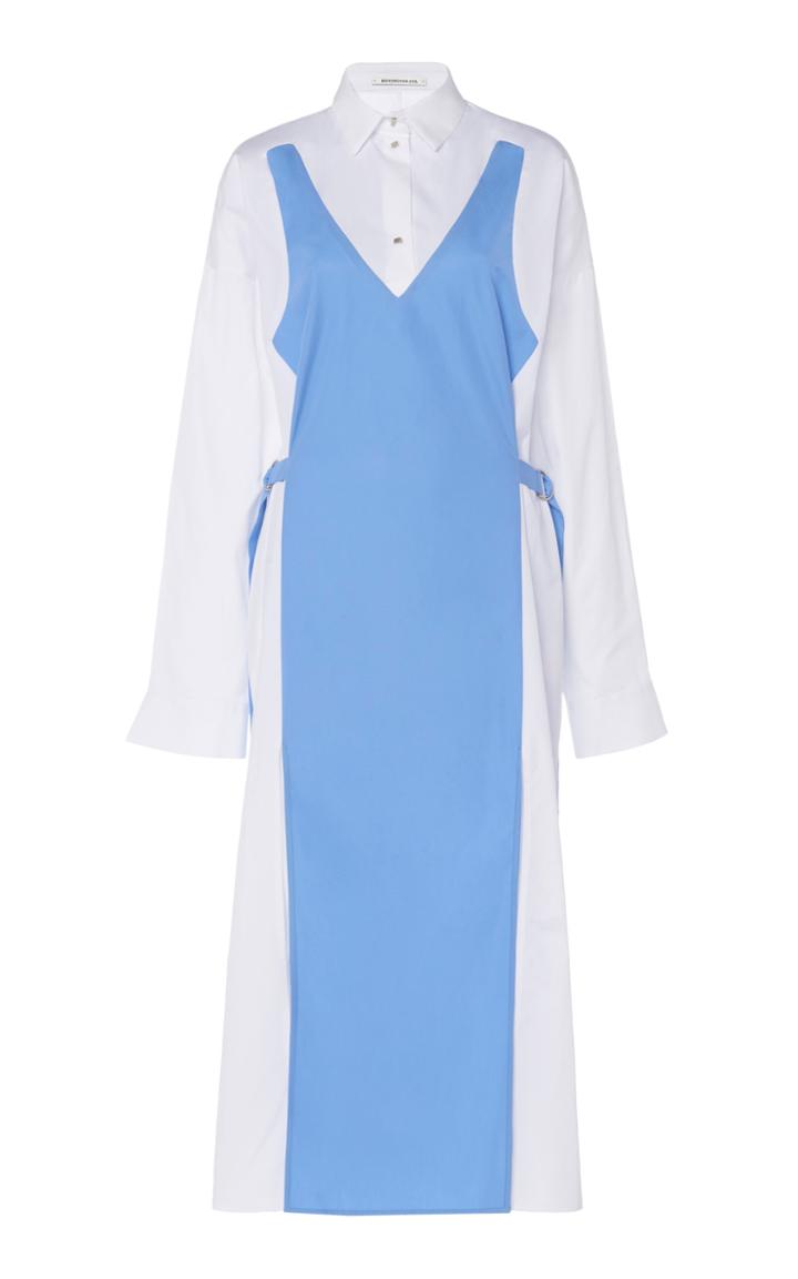 Boyarovskaya Dual-cotton Shirt Dress