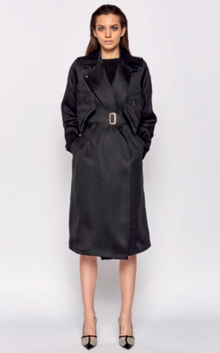 Max Mara Maesa Silk Trench Coat