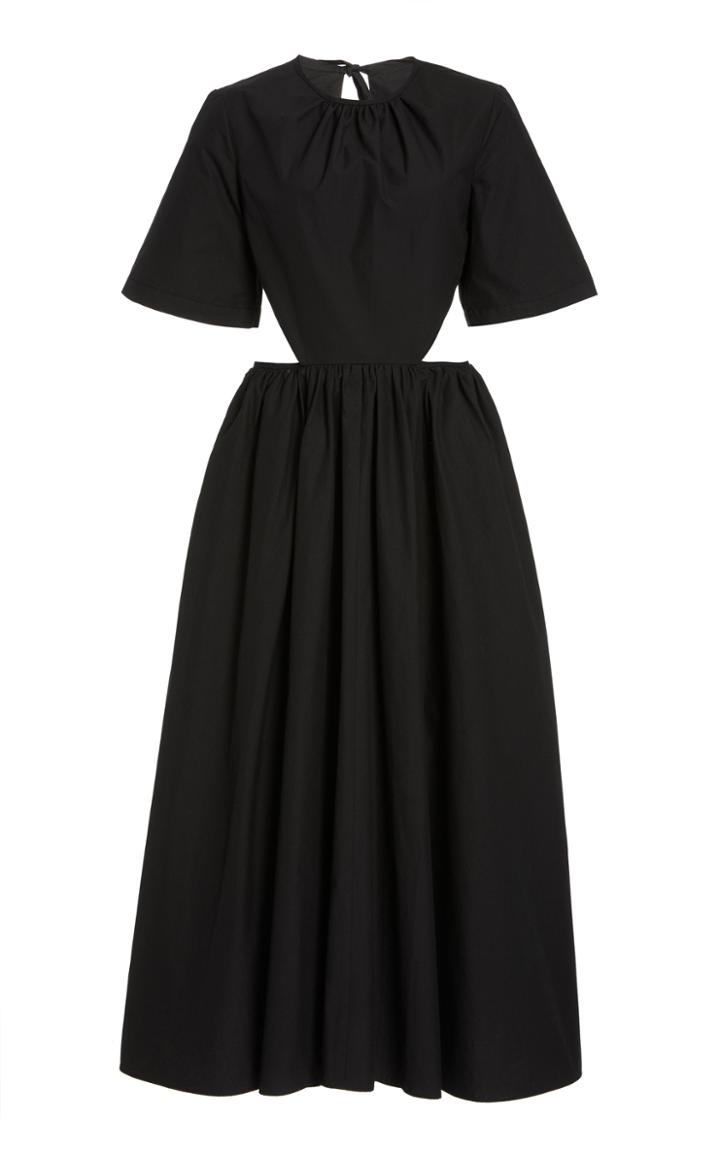 Moda Operandi Deveaux Sylvie Poplin Midi Dress