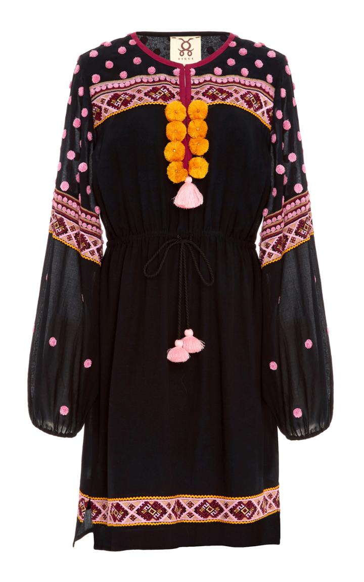 Figue Savannah Embroidered Dress