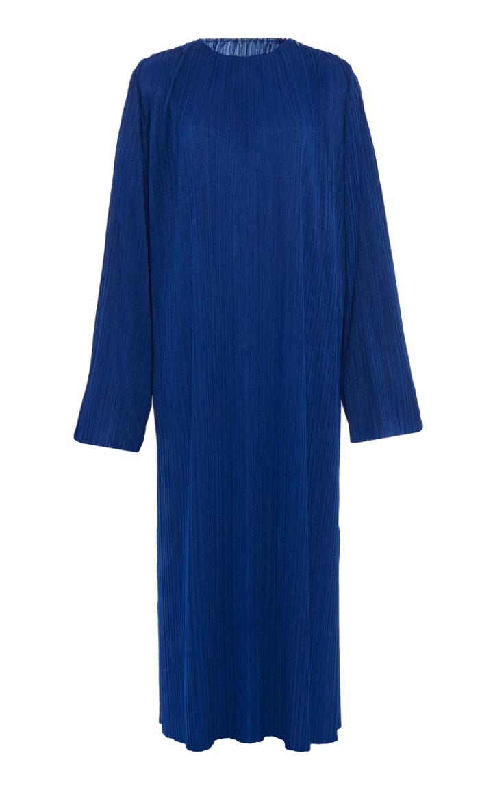 Givenchy Pleated Jersey Midi Dress