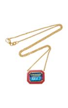 Sarah Hendler Hot Pink Mystic Topaz Pendant 15 Necklace