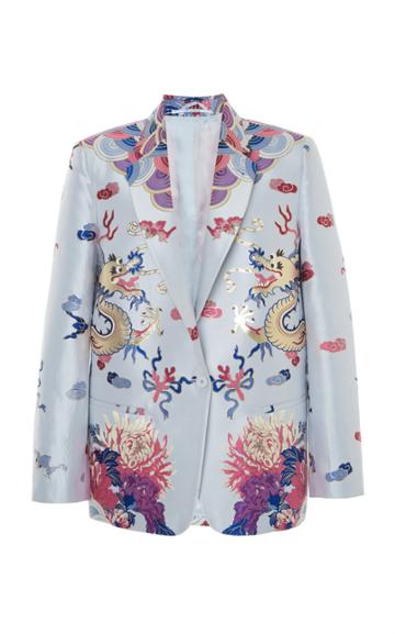 The Attico Dragon Brocade Blazer