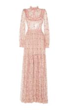 Costarellos Victorian Long Dress