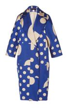 Martin Grant Dotted Cocoon Coat