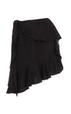 Johanna Ortiz Nonsense Moments Asymmetric Crepe Mini Skirt