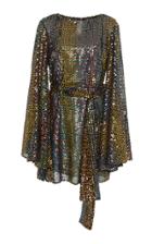 Caroline Constas Anya Metallic Dress
