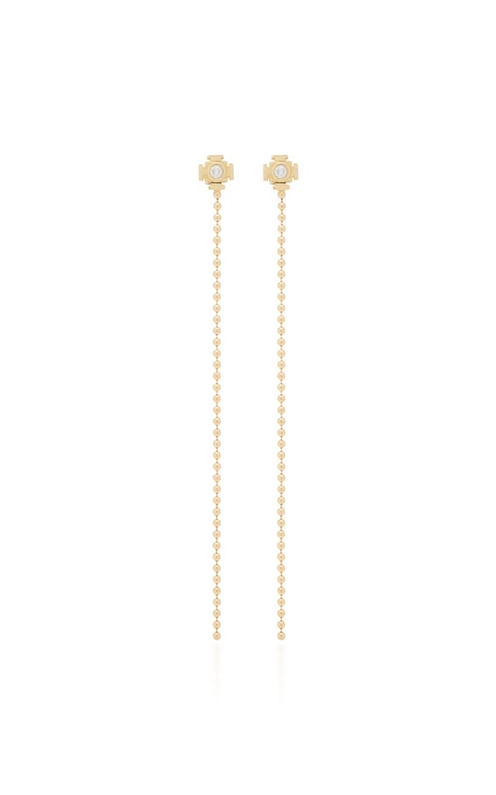 Ark Gateways 18k Gold Diamond Earrings