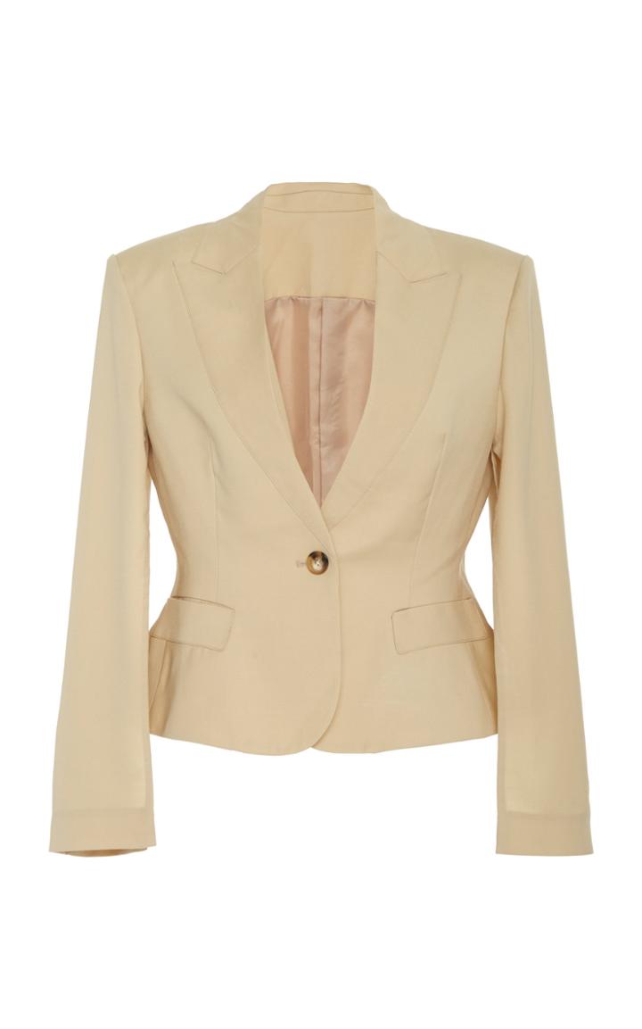 Marta Jakubowski Dahlia Wool Tailored Blazer