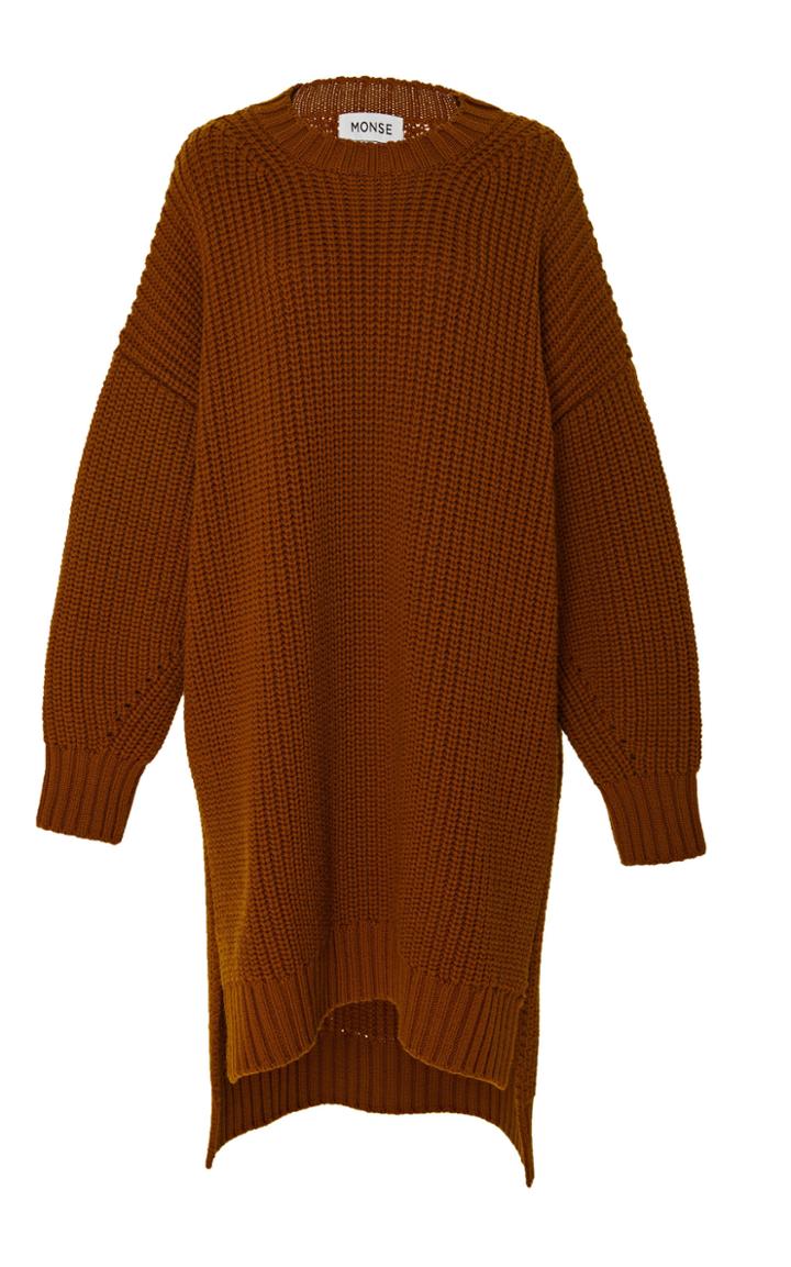 Monse Large Gauge Sweater Cashwool