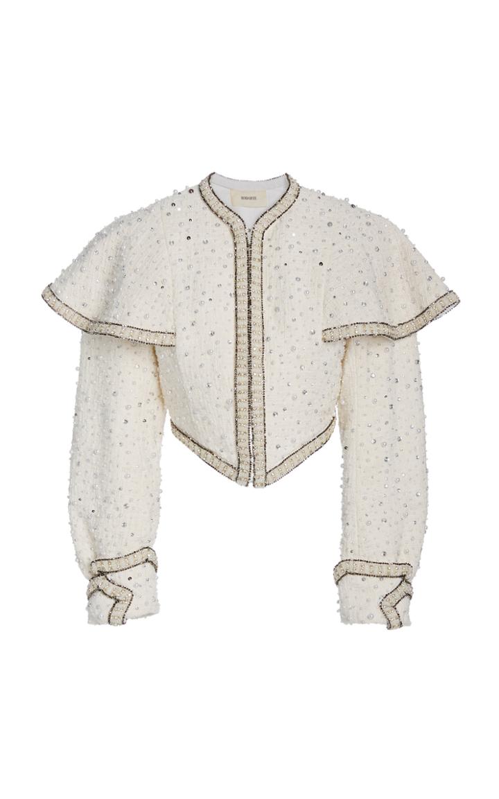 Moda Operandi Rodarte Beaded Crepe Jacket
