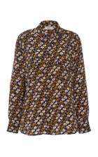 Blaz Milano Orthilia Floral Printed Silk Shirt