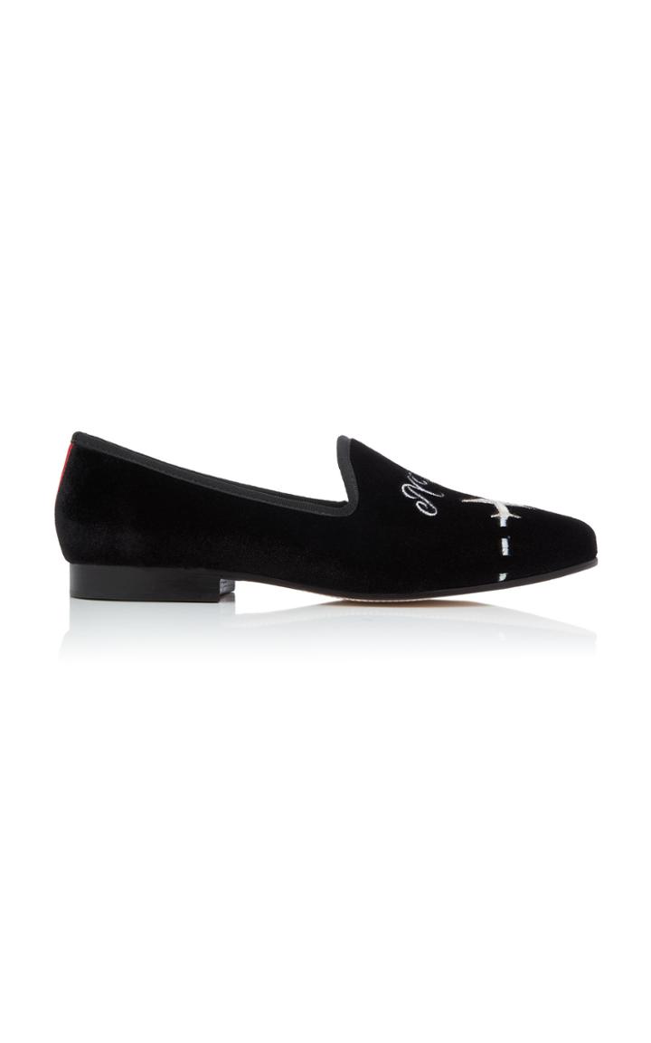 Del Toro Del Toro X Moda Operandi Nyc To Mia Velvet Loafers