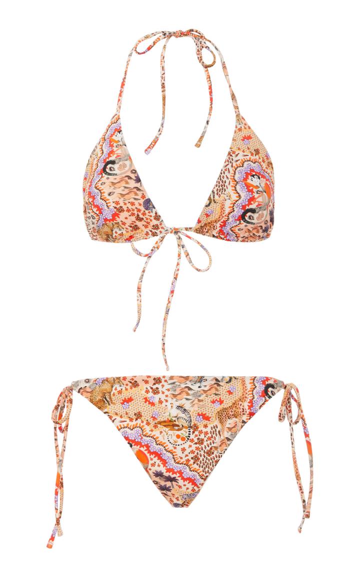 Moda Operandi Liberty London Maxine Neiko Printed Bikini Size: Xs