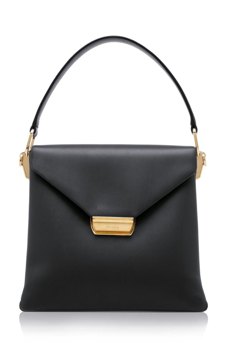 Moda Operandi Prada Leather Shoulder Bag