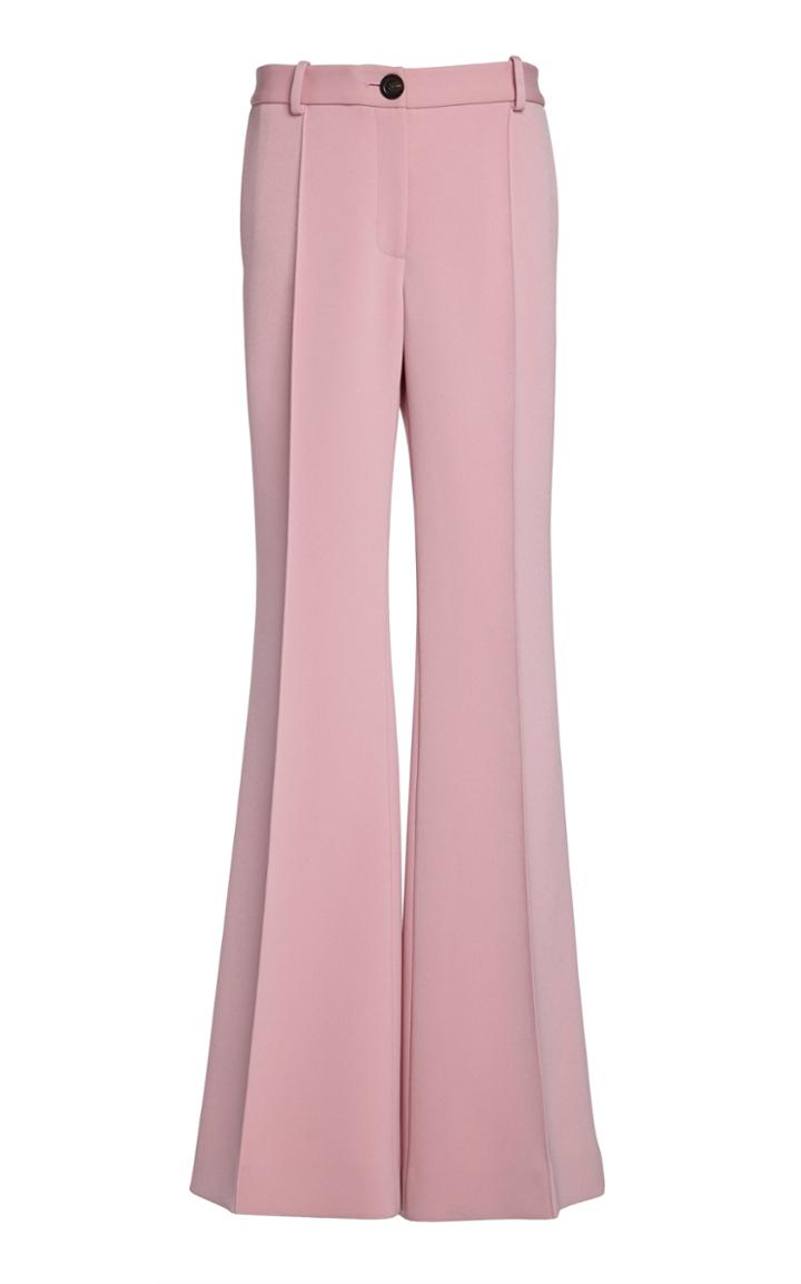 Moda Operandi Peter Do Crepe High-rise Flared-leg Trousers