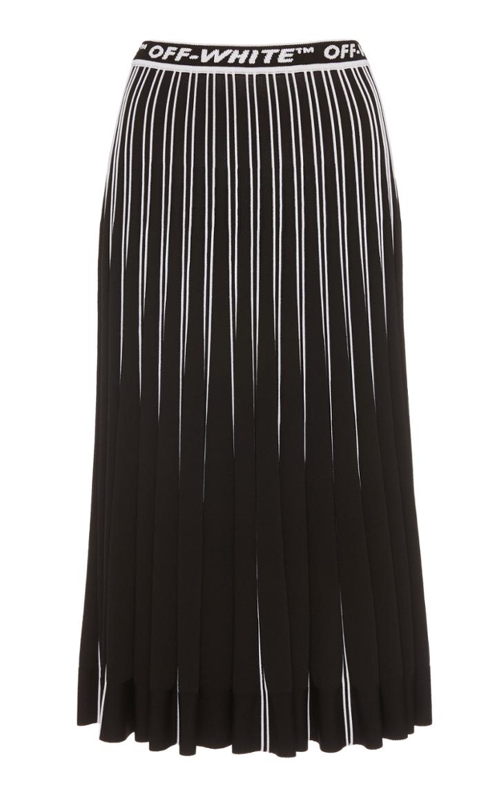 Off-white C/o Virgil Abloh Pleated Knee-length Skirt