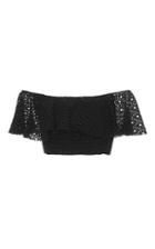 Philosophy Di Lorenzo Serafini Broiderie Anglaise Crop Top