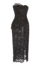 Zuhair Murad Alicante Embellished Lace-tulle Dress