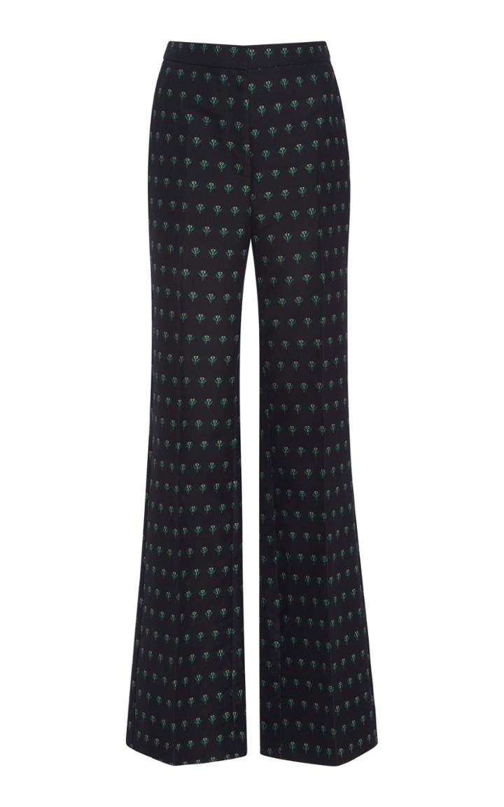 Alexachung Wide Leg Jacquard Trouser