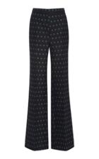 Alexachung Wide Leg Jacquard Trouser