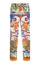 Dolce & Gabbana Maiolica Cropped Pants