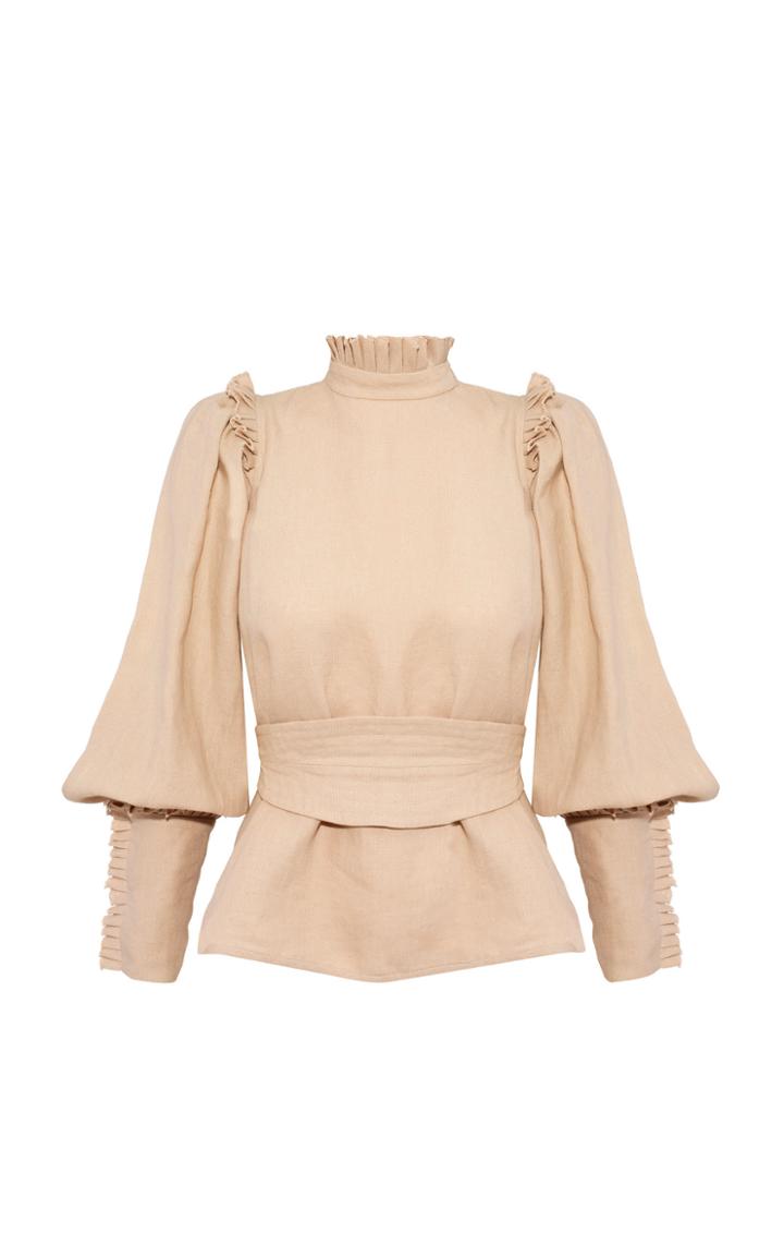 Anna Mason Harper Linen Blouse