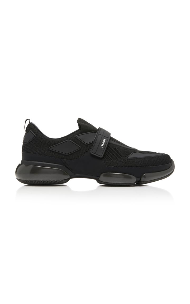 Prada Cloudbust Stretch-knit Low-top Sneakers
