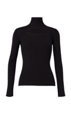 Moda Operandi Dorothee Schumacher Open Mind Cutout Ribbed Wool-blend Turtleneck Top