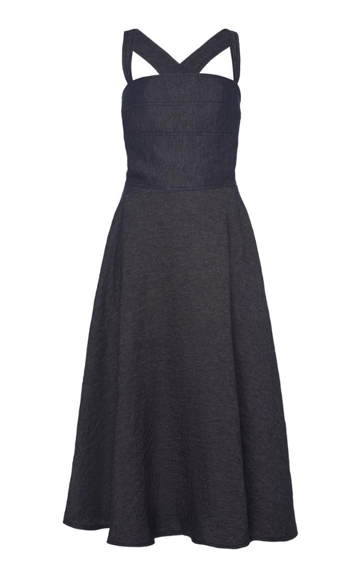 Moda Operandi Martin Grant Criss Cross Flared Dress Size: 34