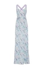 Christina Economou Iris Cross Back Maxi Dress