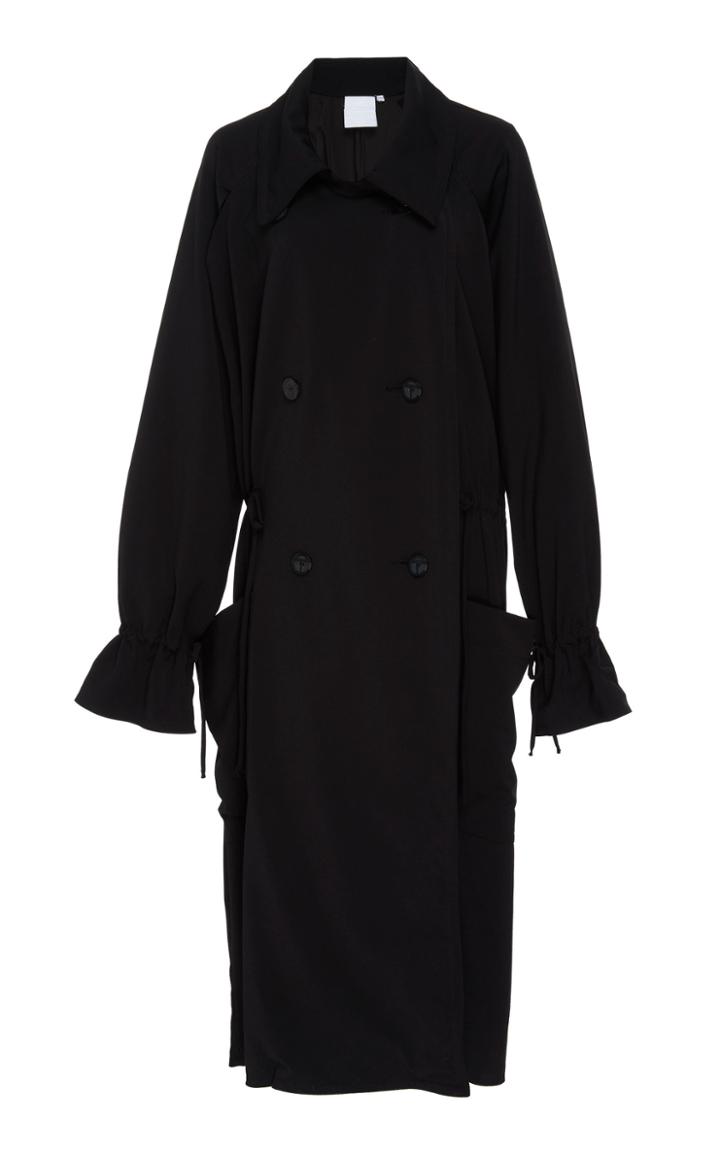 Telfar Slash Gabardine Trench Coat