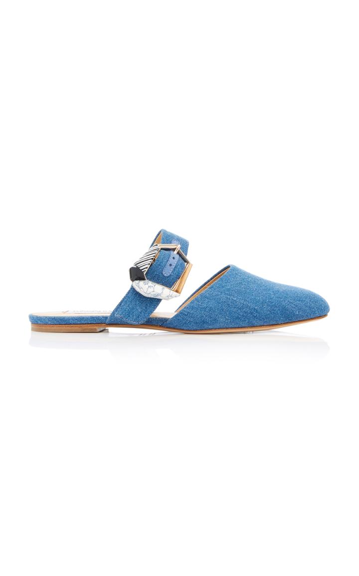 Gabriela Hearst Savage Denim Mule