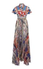 Moda Operandi Etro Printed Silk Wrap Dress
