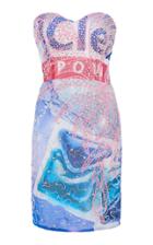 Moschino Sleeveless Printed Midi Dress
