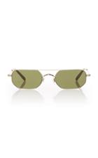 Oliver Peoples Indio Rectangle-frame Metal Sunglasses