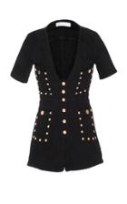 Alice Mccall All Day All Night Button Playsuit
