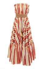 Love Binetti Conga Strapless Midi Dress