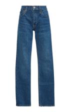 Re/done The Crawford Mid-rise Slim-leg Jeans