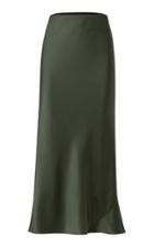 Dorothee Schumacher Shimmering Mystery Silk-blend Satin Skirt