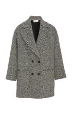 Red Valentino Oversized Double-breasted Tweed Blazer